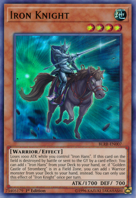 Iron Knight [BLRR-EN007] Ultra Rare 