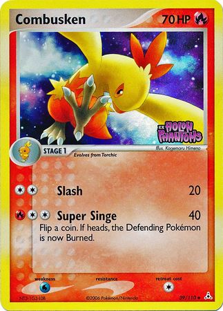 Combusken (39/110) (Stamped) [EX: Holon Phantoms] 