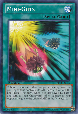 Mini Guts [SP14-EN036] Starfoil Rare 