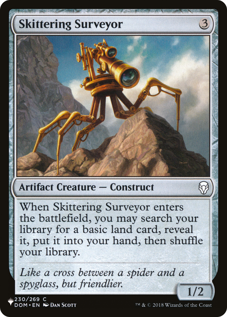 Skittering Surveyor [The List Reprints] 