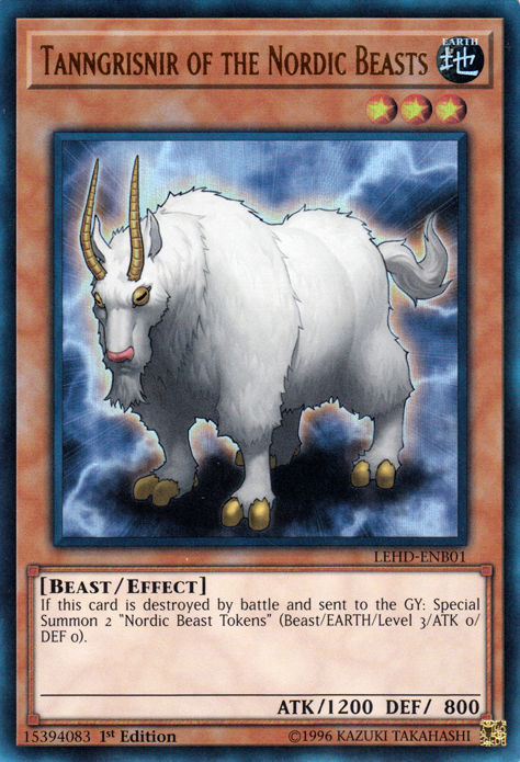 Tanngrisnir of the Nordic Beasts [LEHD-ENB01] Ultra Rare 