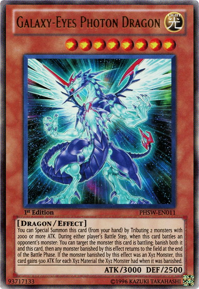 Galaxy-Eyes Photon Dragon [PHSW-EN011] Ultra Rare 