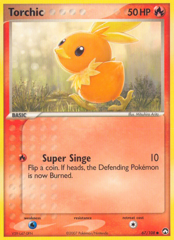 Torchic (67/108) [EX: Power Keepers] 