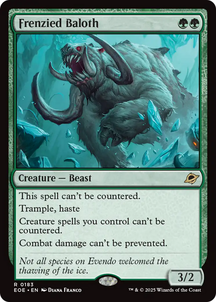 Frenzied Baloth [Edge of Eternities] 