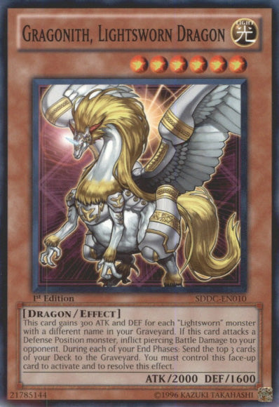 Gragonith, Lightsworn Dragon [SDDC-EN010] Common 