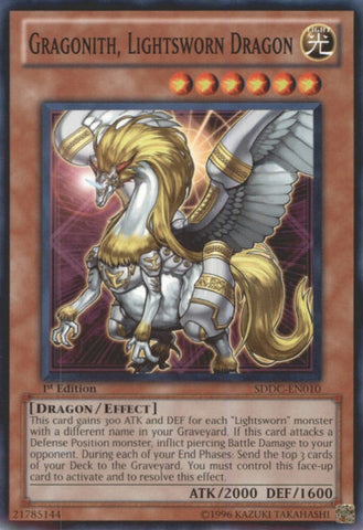 Gragonith, Lightsworn Dragon [SDDC-EN010] Common 
