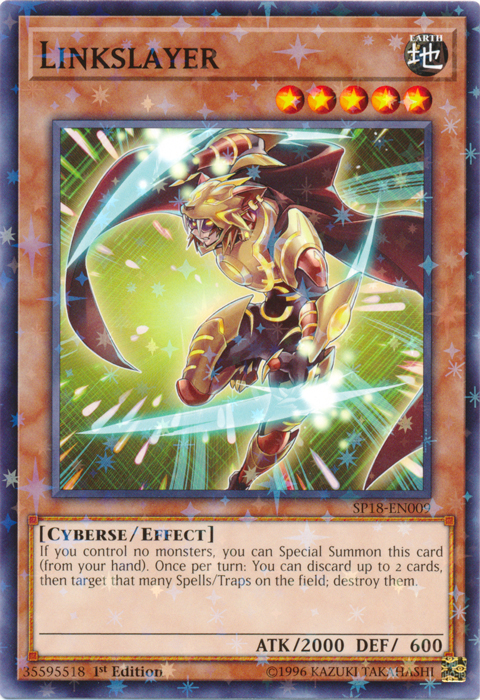 Linkslayer [SP18-EN009] Starfoil Rare 