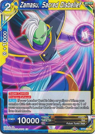Zamasu, Sacred Disbelief (BT9-091) [Universal Onslaught] 