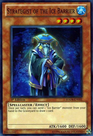 Strategist of the Ice Barrier [HA04-EN052] Super Rare 