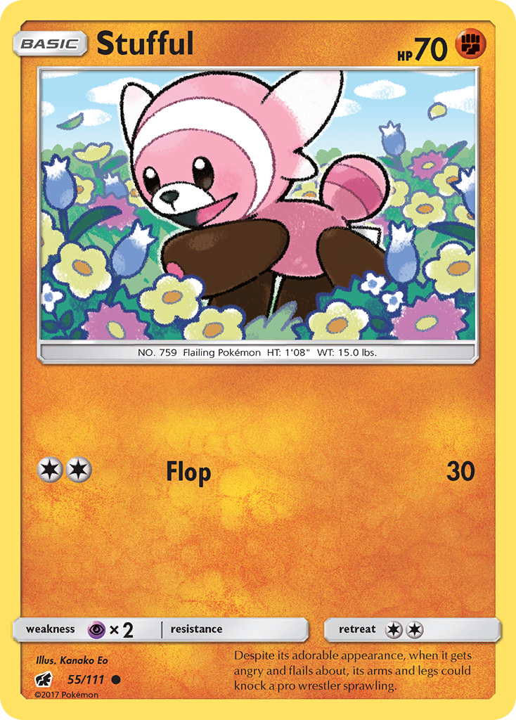 Stufful (55/111) [Sun &amp; Moon: Crimson Invasion] 