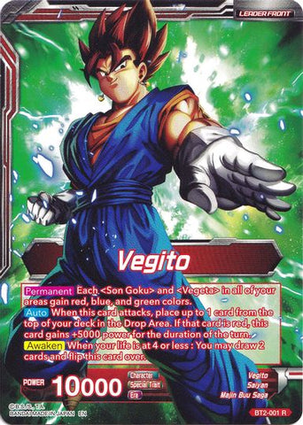 Vegito // Fusion Warrior Super Saiyan Vegito (Collector's Selection Vol. 1) (BT2-001) [Promotion Cards] 