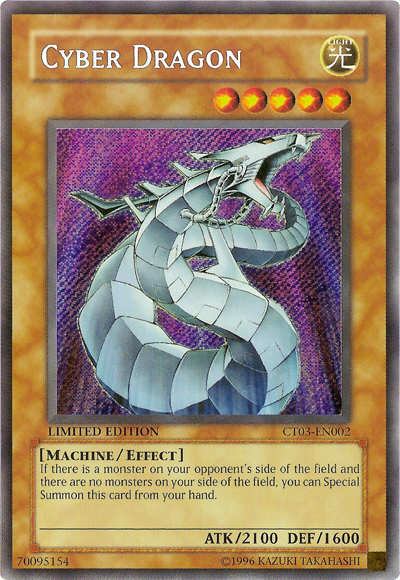 Cyber ​​Dragon [CT03-EN002] Secret Rare 