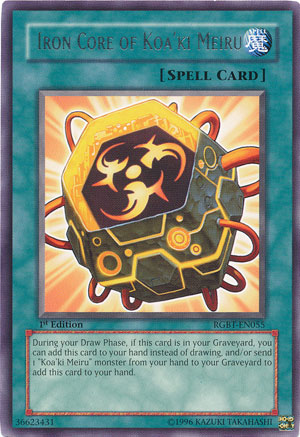Iron Core of Koa'ki Meiru [RGBT-EN055] Rare 