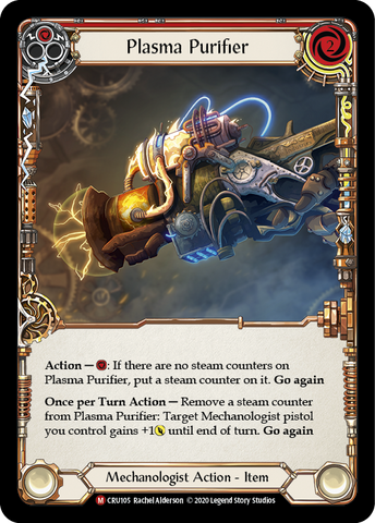 Plasma Purifier [CRU105] (Crucible of War) 1st Edition Rainbow Foil