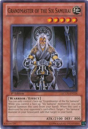Grandmaster of the Six Samurai [LCGX-EN226] Common 