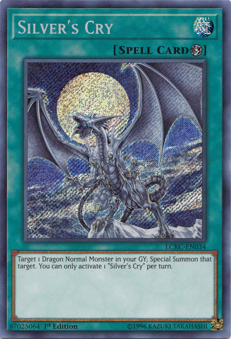 Silver's Cry [LCKC-EN034] Secret Rare 