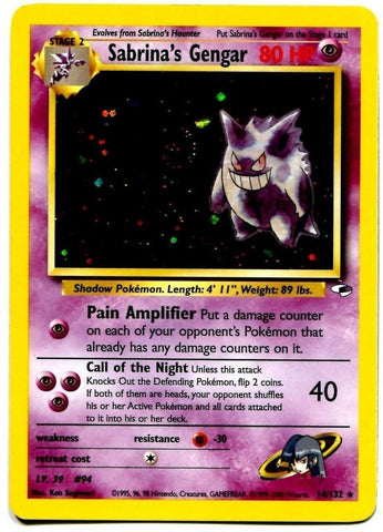 Sabrina's Gengar (14/132) [Gym Heroes Unlimited] 