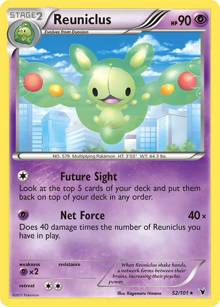 Reuniclus (52/101) [Black &amp; White: Noble Victories] 