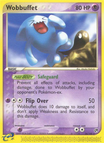 Wobbuffet (26/100) [EX: Sandstorm] 