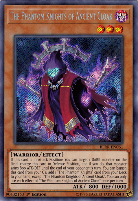 The Phantom Knights of Ancient Cloak [BLRR-EN061] Secret Rare 