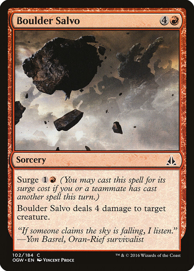 Boulder Salvo [Oath of the Gatewatch] 