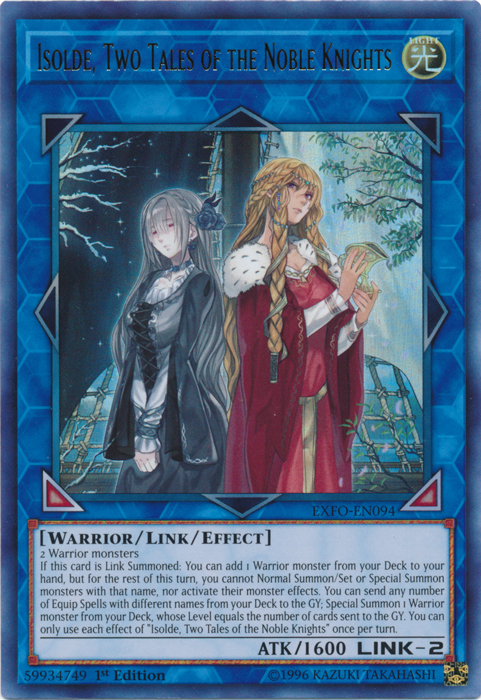 Isolde, Two Tales of the Noble Knights [EXFO-EN094] Ultra Rare 