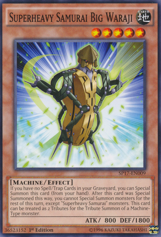 Superheavy Samurai Big Waraji [SP17-EN009] Common 