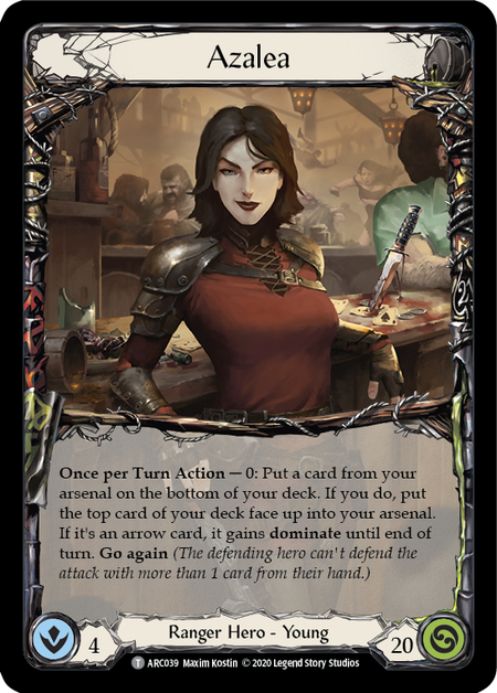 Azalea // Kano, Dracai of Aether [U-ARC039 // U-ARC113] (Arcane Rising Unlimited) 