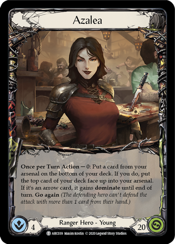 Azalea // Kano, Dracai of Aether [U-ARC039 // U-ARC113] (Arcane Rising Unlimited) 