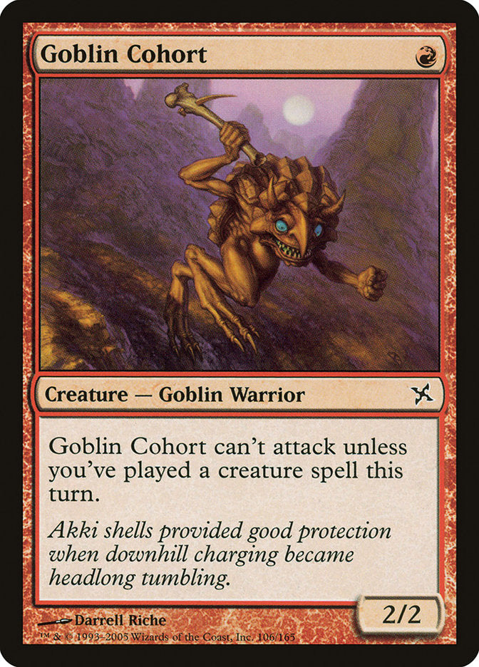 Goblin Cohort [Betrayers of Kamigawa] 
