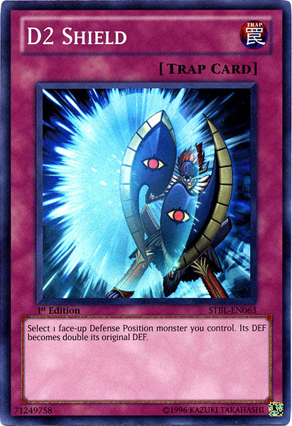 D2 Shield [STBL-EN063] Super Rare 