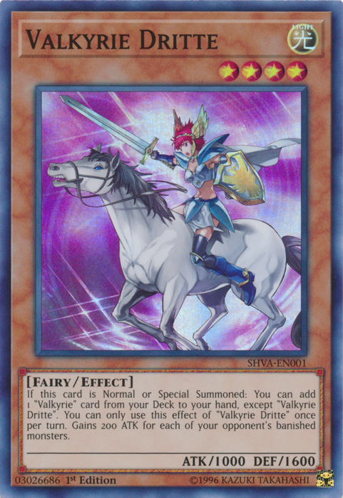 Valkyrie Dritte [SHVA-EN001] Super Rare 