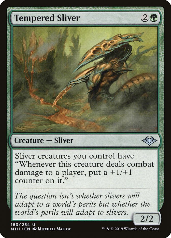 Tempered Sliver [Modern Horizons] 