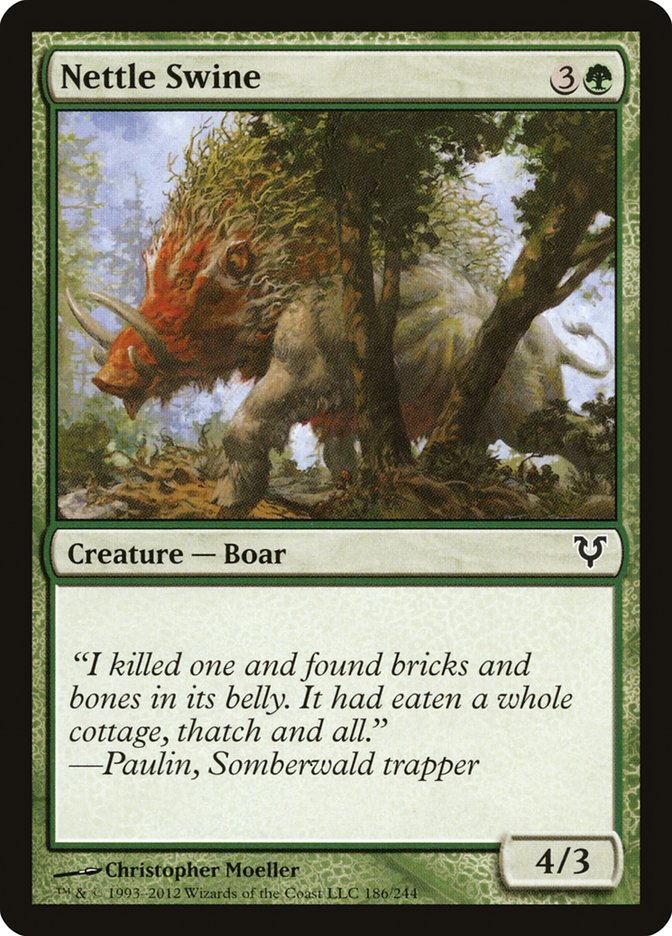 Nettle Swine [Avacyn Restored] 