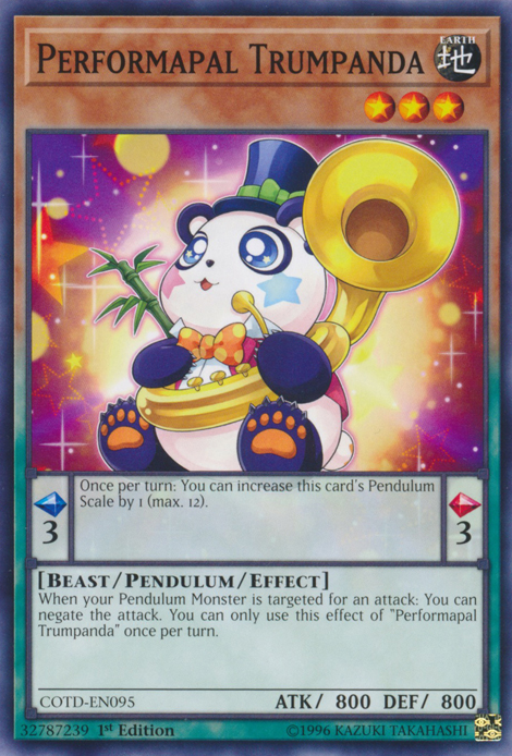 Performapal Trumpanda [COTD-EN095] Common 