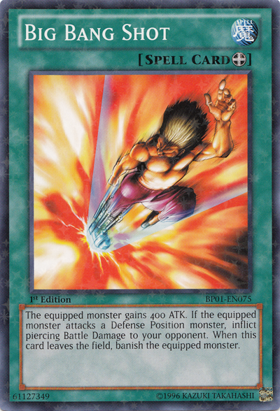 Big Bang Shot [BP01-EN075] Starfoil Rare 