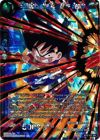 Son Goku, the Adventure Begins (BT6-107) [Destroyer Kings] 
