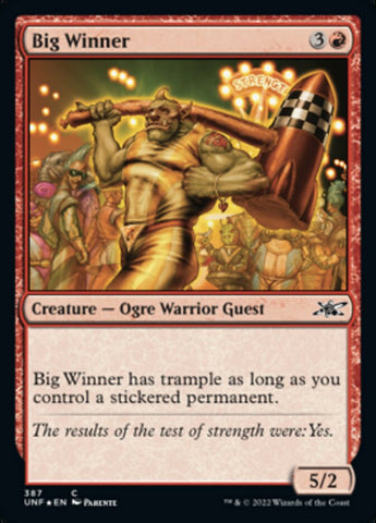 Big Winner (Galaxy Foil) [Unfinity] 