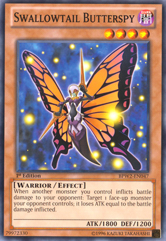 Swallowtail Butterspy [BPW2-EN047] Common 