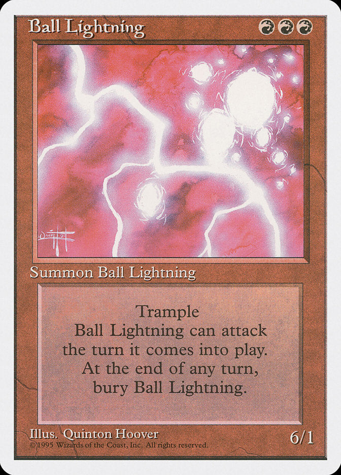 Ball Lightning [Fourth Edition] 