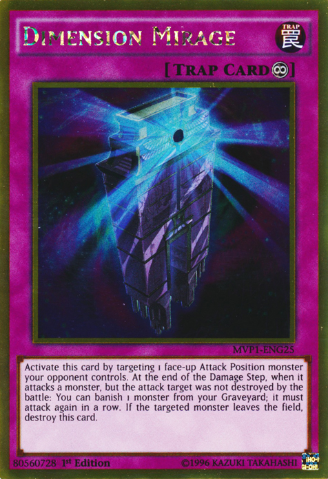 Dimension Mirage [MVP1-ENG25] Gold Rare 
