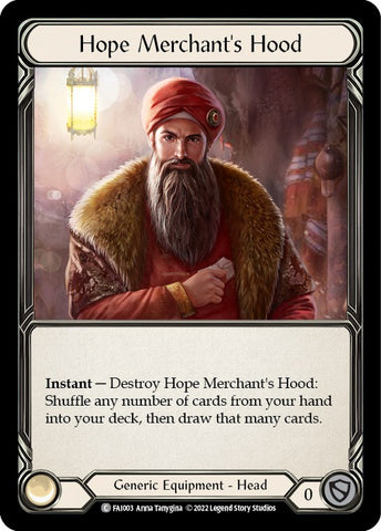 Hope Merchant's Hood [FAI003] (Uprising Fai Blitz Deck) 