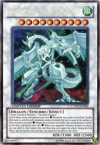 Shooting Star Dragon [CT07-EN004] Secret Rare 