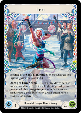 Lexi // Frostbite [ELE032] (Tales of Aria) 1st Edition Normal 