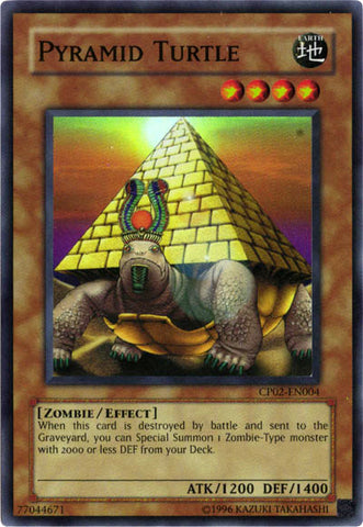Pyramid Turtle [CP02-EN004] Super Rare 