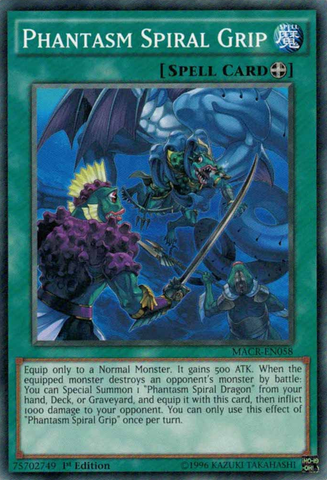 Phantasm Spiral Grip [MACR-EN058] Common 