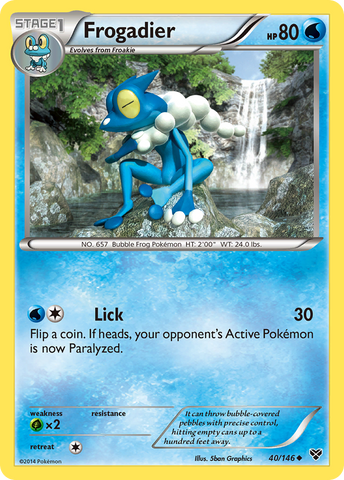 Frogadier (40/146) [XY: Base Set] 