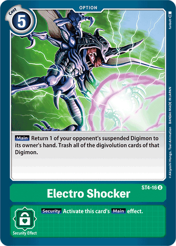 Electro Shocker [ST4-16] [Starter Deck: Giga Green] 