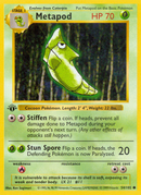 Metapod (54/102) (Shadowless) [Base Set 1st Edition] 