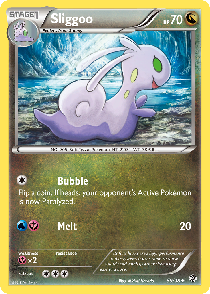 Sliggoo (59/98) [XY: Ancient Origins] 